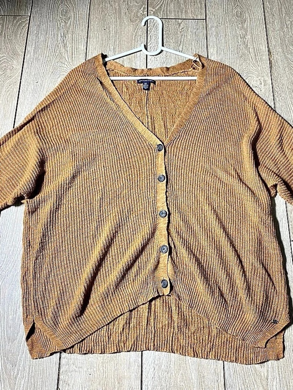 American Eagle Outfitters Brown Button Front Cardigan Size XS